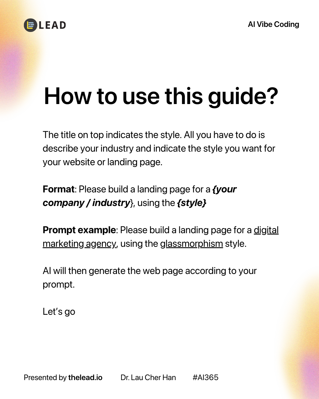 How to use this guide